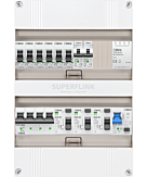 3F groepenkast 24M met 6 groepen+kook+PV20-2P+BT