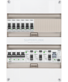 3F groepenkast 24M met 6 groepen+PV16-2P