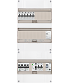 1F groepenkast 36M met 6 aardlekautomaat+Kook+AF+PV16-2P+BT