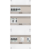 1F groepenkast 36M met 4 groepen+kook+AF+PV16-2P+BT