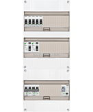 1F groepenkast 36M met 5 groepen+AF+PV16-2P