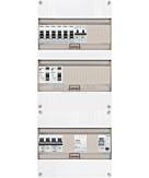 1F groepenkast 36M met 6 groepen+kook+AF+PV16-2P+BT