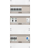 1F groepenkast 36M met 7 groepen+AF+PV20-2P+BT
