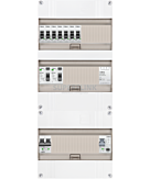 1F groepenkast 36M met 7 groepen+PV16-2P+BT