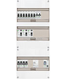 1F groepenkast 36M met 7 groepen+kook+AF+PV16-2P+BT