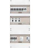 1F groepenkast 36M met 8 groepen+kook+AF+PV16-2P+BT