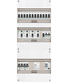 1F groepenkast 36M met 13 groepen+kook+AF+PV16-2P+BT