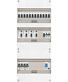 1F groepenkast 36M met 13 groepen+kook+AF+PV20-2P