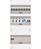 1F groepenkast 36M met 14 groepen+PV20-2P