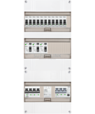 3F groepenkast 36M met 11 groepen+PV16-4P+BT