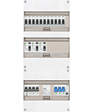 3F groepenkast 36M met 11 groepen+PV20-4P+BT