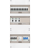 3F groepenkast 36M met 11 groepen+PV20-4P+BT