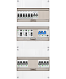 3F groepenkast 36M met 6 groepen+Kook+AF+PV20-4P