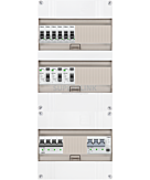 3F groepenkast 36M met 6 groepen+PV16-4P