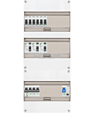 3F groepenkast 36M met 6 groepen+PV20-2P