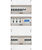 3F groepenkast 36M met 7 groepen+Kook+AF+PV20-4P