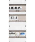 3F groepenkast 36M met 7 groepen+kook+PV20-4P+BT