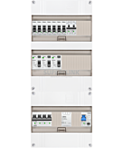 3F groepenkast 36M met 7 groepen+kook+PV20-2P+BT