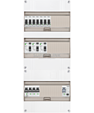 3F groepenkast 36M met 7 groepen+PV16-2P