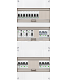 3F groepenkast 36M met 8 groepen+AF+PV16-4P