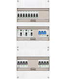 3F groepenkast 36M met 8 groepen+AF+PV20-4P