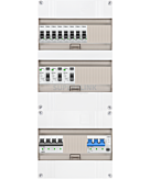 3F groepenkast 36M met 8 groepen+PV20-4P