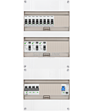 3F groepenkast 36M met 8 groepen+PV20-2P