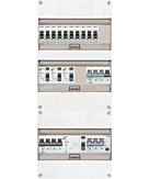 3F groepenkast 36M met 10 groepen+KR+PV16-4P