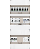 3F groepenkast 36M met 11 groepen+KR
