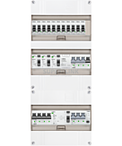 3F groepenkast 36M met 11 groepen+KR+PV16-4P+BT