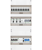 3F groepenkast 36M met 11 groepen+KR+PV20-4P+BT