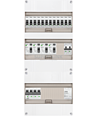 3F groepenkast 36M met 12 groepen+kook+BT