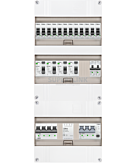 3F groepenkast 36M met 12 groepen+Kook+PV16-4P+BT