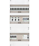 3F groepenkast 36M met 12 groepen+KR