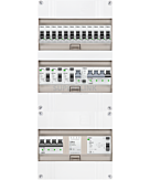 3F groepenkast 36M met 12 groepen+KR+PV16-2P+BT