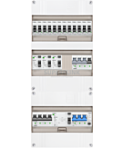 3F groepenkast 36M met 12 groepen+KR+PV20-4P