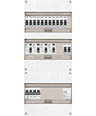 3F groepenkast 36M met 13 groepen+BT