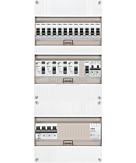 3F groepenkast 36M met 13 groepen+kook+BT