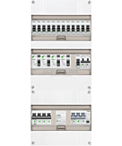 3F groepenkast 36M met 13 groepen+Kook+PV16-4P+BT