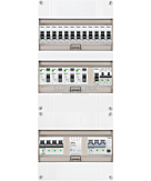 3F groepenkast 36M met 13 groepen+Kook+PV16-4P+BT