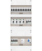 3F groepenkast 36M met 13 groepen+kook+PV20-2P+BT