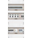 3F groepenkast 36M met 13 groepen+PV16-4P+BT