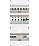 3F groepenkast 36M met 14 groepen+kook+PV16-4P