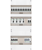 3F groepenkast 36M met 14 groepen+PV16-4P