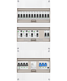 3F groepenkast 36M met 14 groepen+PV20-4P+BT