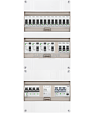 3F groepenkast 36M met 15 groepen+PV16-4P+BT