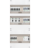 3F groepenkast 36M met 6 groepen+2KR