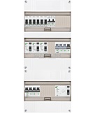 3F groepenkast 36M met 6 groepen+kook+KR