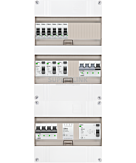 3F groepenkast 36M met 6 groepen+KR+BT
