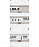 3F groepenkast 36M met 6 groepen+KR+PV16-4P+BT